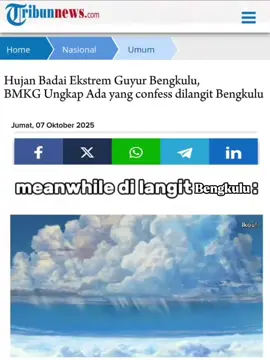 Pantes hujan mulu ☺ #animeedit #Bengkulu #hujan #bengkulu #tenkinoko 