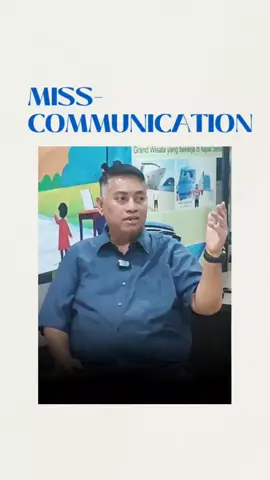 Kerja di mana saja pasti ada masalah, ada saja orang yang tidak suka. Kita harus bisa mengontrol diri, dan tetap bekerja dengan benar. #kerjaprofesional #trainercoach #mindsetkerja #misscommunication @pittanababan1 