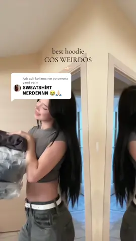 @𝐀𝐬𝐥ı adlı kullanıcıya yanıt veriliyor BA YIL DIM  mükemmeller cidden 😣 bendeki bedeni small soranlar olmuş🤍 @COS WEIRDOS *reklam 