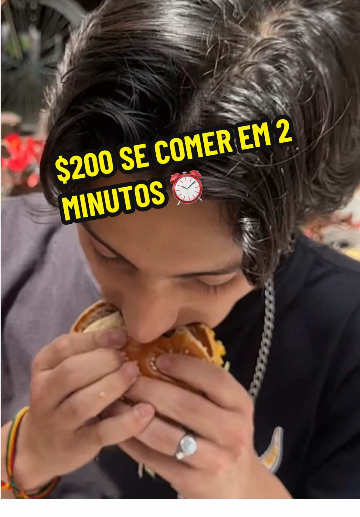 $200 se comer um combo do big Mac em 2 minutos 🍔