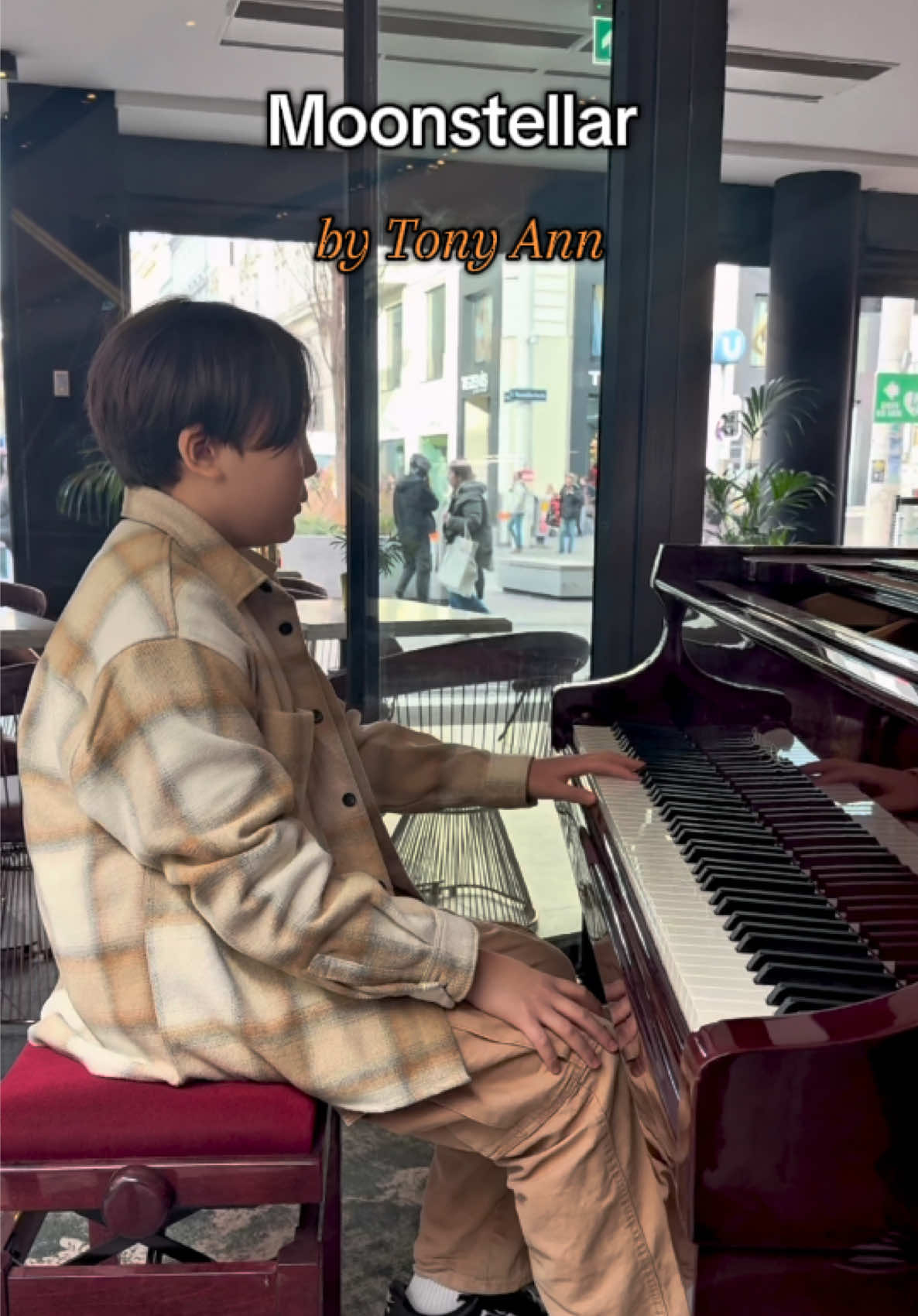 “Moonstellar” by @tony ann  Should I post the full version? ✨ #tonyann #moonstellar #moonlightsonata #interstellar #fyp 