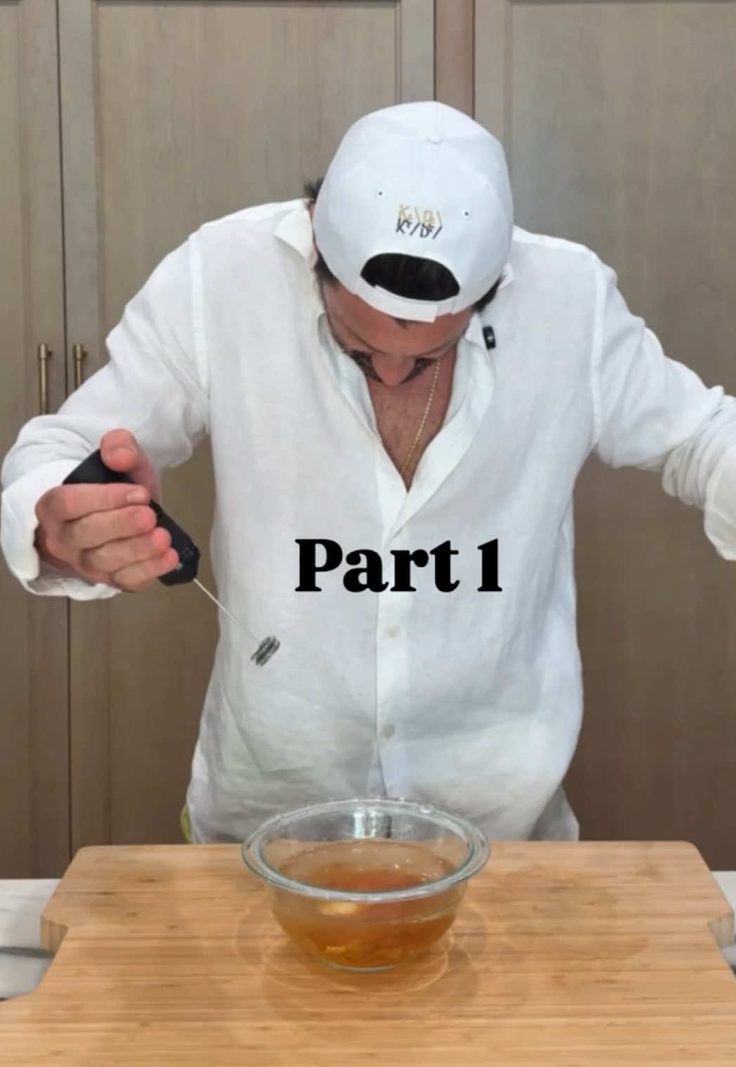 Part 1 of my attempt at making Kapa Sour, created by our friends from @grandbrasserienyc with foam and everything!!! I thought I did great! What do y’all think?