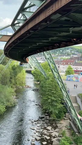 #wuppertalgermay🇩🇪 #schwebebahn #نورد_راين_فستفالن #in Summer #تيك_توك 