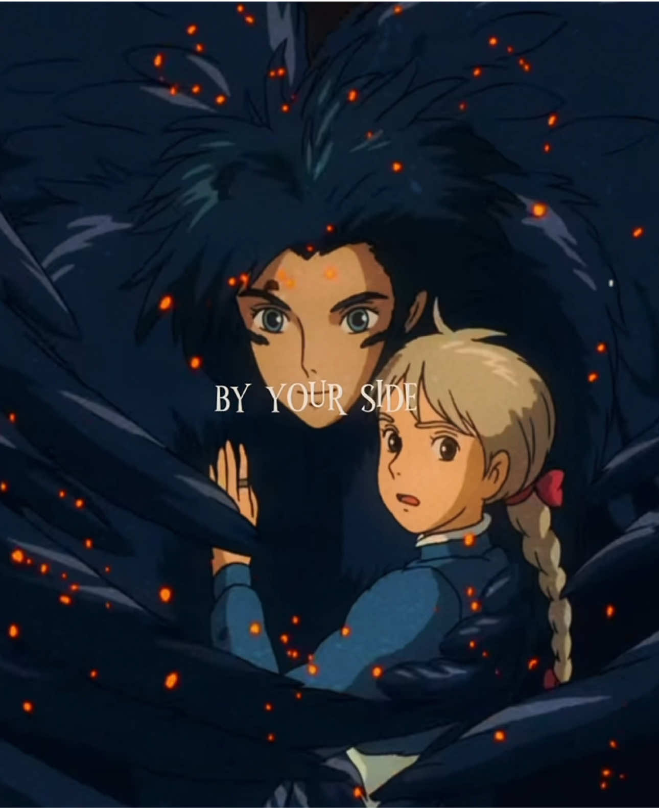 #howlsmovingcastle // this is one of my fav movies everrr i hope to find a love like this someday💕💕 #studioghibli #viral #fyp #wavetoearth 