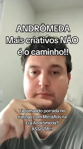 Ficar criando e testando criativos igual um(a) louco(a) não é o caminho e muita gente tem perdido dinheiro com isso!!! A ANDRÔMEDA é um sistema que saiu muito 