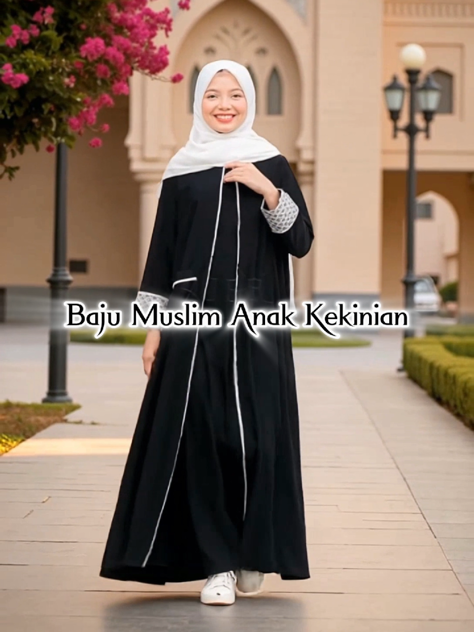 Gamis Abaya Hitam Anak Perempuan 11 12 13 14 15 16 17 Tahun Liyana Syar'i Set Pashmina Bahan Ceruty Babydoll Full Furing Variasi Rempel Abaya Remaja Aesthetic Hitam Turkey Baju Muslim Anak Kekinian Lebaran 2025 Premium Terbaru Cantik Panjang #abayaremaja #gamisabaya #gamispremium #trending #fyp 