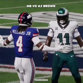 Me vs AJ Brown! Madden 26 Highlights! #famouskm #madden #maddenclips #madden26 #Ajbrown 
