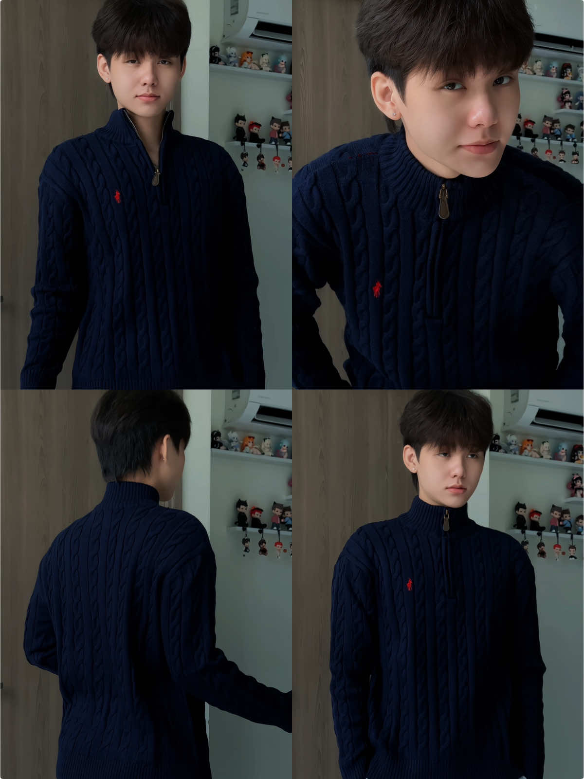 Trông trưởng thành hẳn luôn ấy chứ #dangmacdo #reviewdonam #sweaterlen #aolennam #wearway 