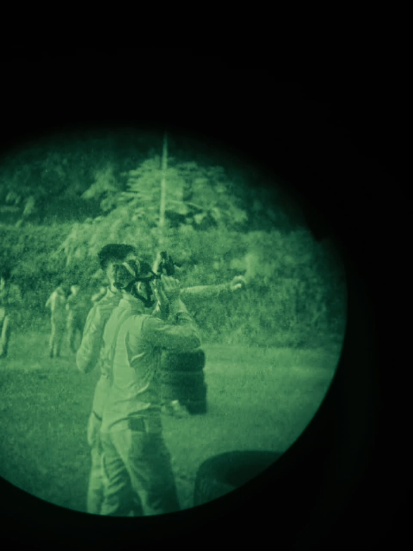 Night shooting #brimob #brigade #tempur 