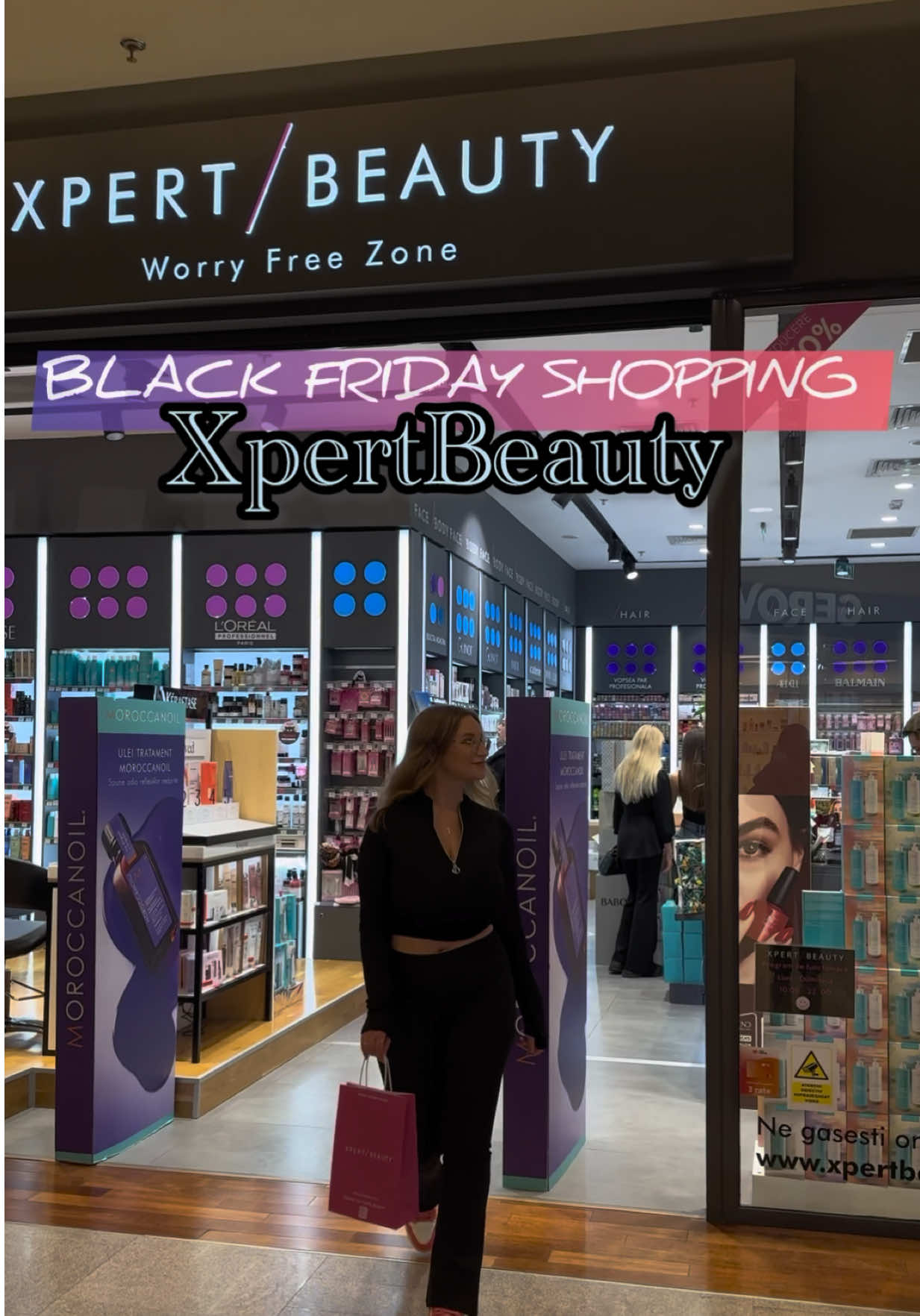 BLACK FRIDAY a început pe xpertbeauty.ro și în magazinele fizice Xpert Beauty! Profită de până la 70% REDUCERE la produsele tale preferate + TRANSPORT GRATUIT la plata cu cardul Promoția este valabilă între 5.11 - 16.11.2025, la produsele selectate, în limita stocului disponibil. #XpertBeauty #BlackFridayXpertBeauty #BlackFriday2025 #XpertBeautyRomaniar #BeautyAddict     
