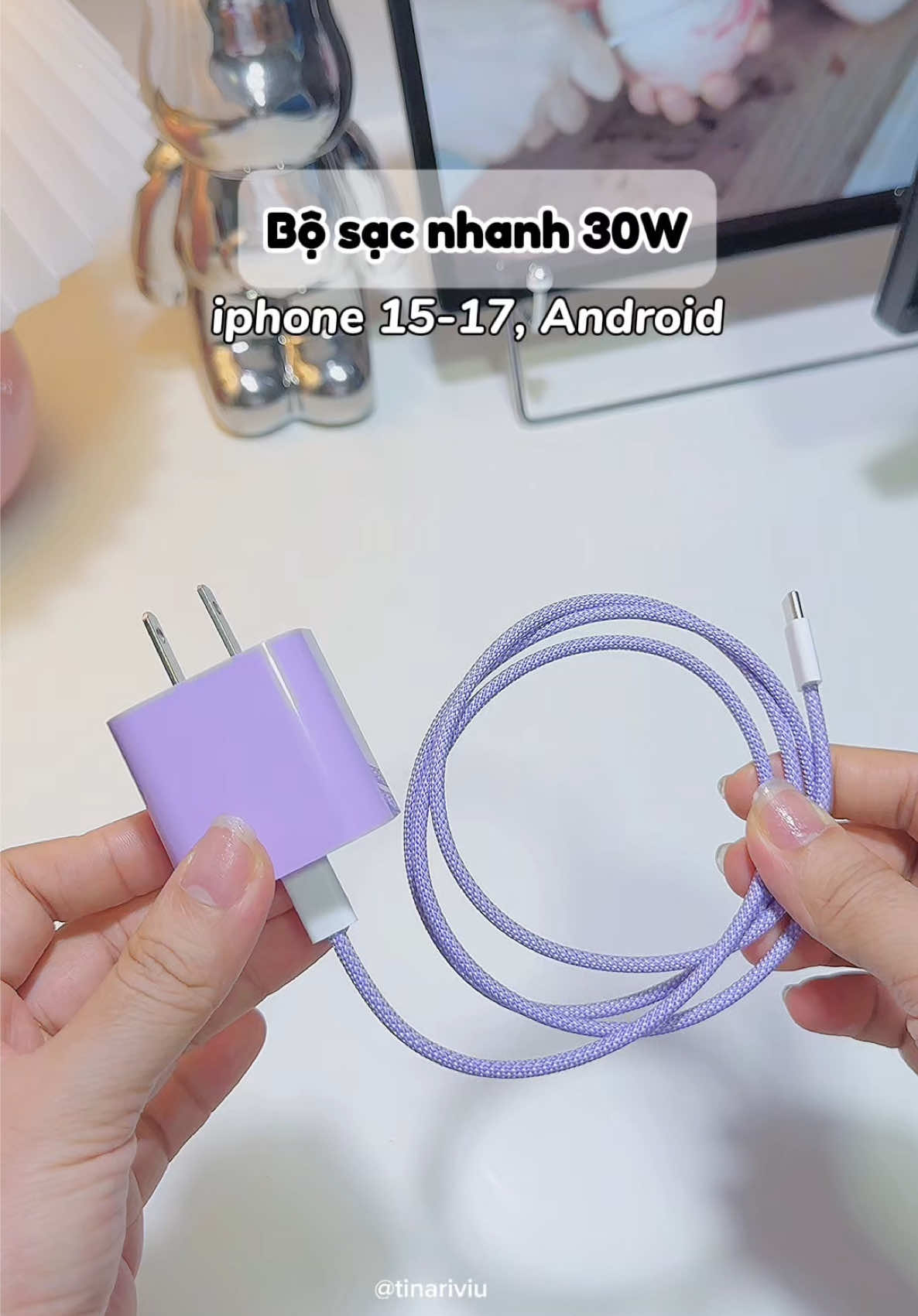 Sạc nhanh dùng cho iphone 15-17 và dòng máy Android nè✨#sacnhanh #sacnhanhiphone #sacnhanh30w #bosacnhanh #bosacnhanhiphone 
