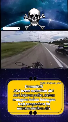 Aksi nekat melarikan diri dari kejaran pakpol  #viralvideo #kabarterbaru #kriminalitas #fyp #jangkauanluas #tiktokviral 