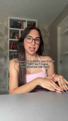 Vídeo bem longo, mas tentei explicar como eu fiz pra melhorar e evoluir. Qualquer dúvida ou sugestão de vídeos podem comentar pq eu leio tudo 💗💗 #fyp #vestibular #fuvest #dicas 