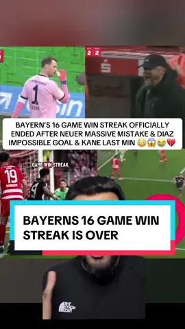 Bayern Munich’s win streak has officially ended after neuer made a massive mistake and luis Diaz goal today impossible goal Bayern vs union berlin 2-2 highlights Kane goal #bayern #bundesliga 
