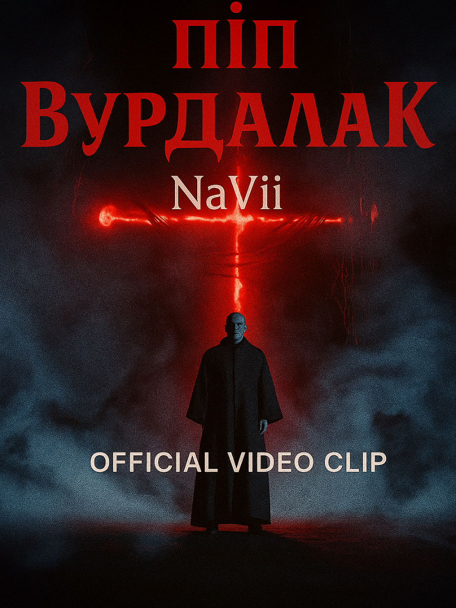 🎥 NaVii — Піп Вурдалак (Official Video Clip) Темний готичний кліп про проклятого священика, який замість благословення дарує страх. Туман, хрест у полум’ї, і піп-вурдалак, що чекає на твою сповідь 🔔 Прем'єра нового horror-rock від NaVii 🕯️ Готика. Містика. Український темний фольклор. Слухай, дивись, не оглядайся… Бо вночі церква прокидається 👁️ --- 🔥 Хештеги: #NaVii #ПіпВурдалак #OfficialVideo #Готика #HorrorRock 