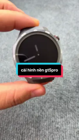 hướng dẫn cài hình nền trên gt5pro #smartwatch #donghothongminh #thanhly #livehighlights #gt5pro 