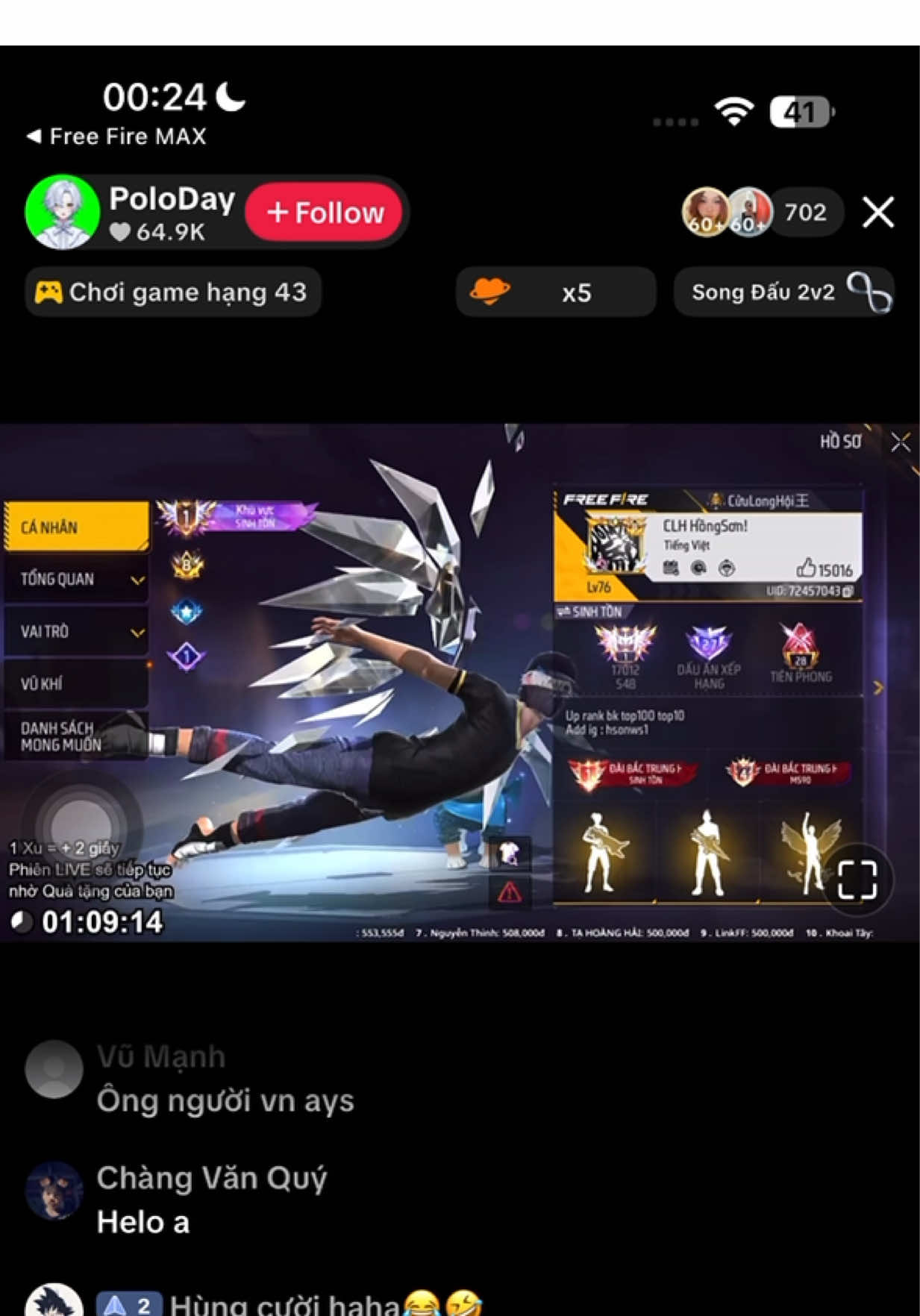 Được ah polo ghé thăm sv đài #xuhuong #garenavietnam🇻🇳 ##viral #CLH @Garena Free Fire TW 我要活下去 