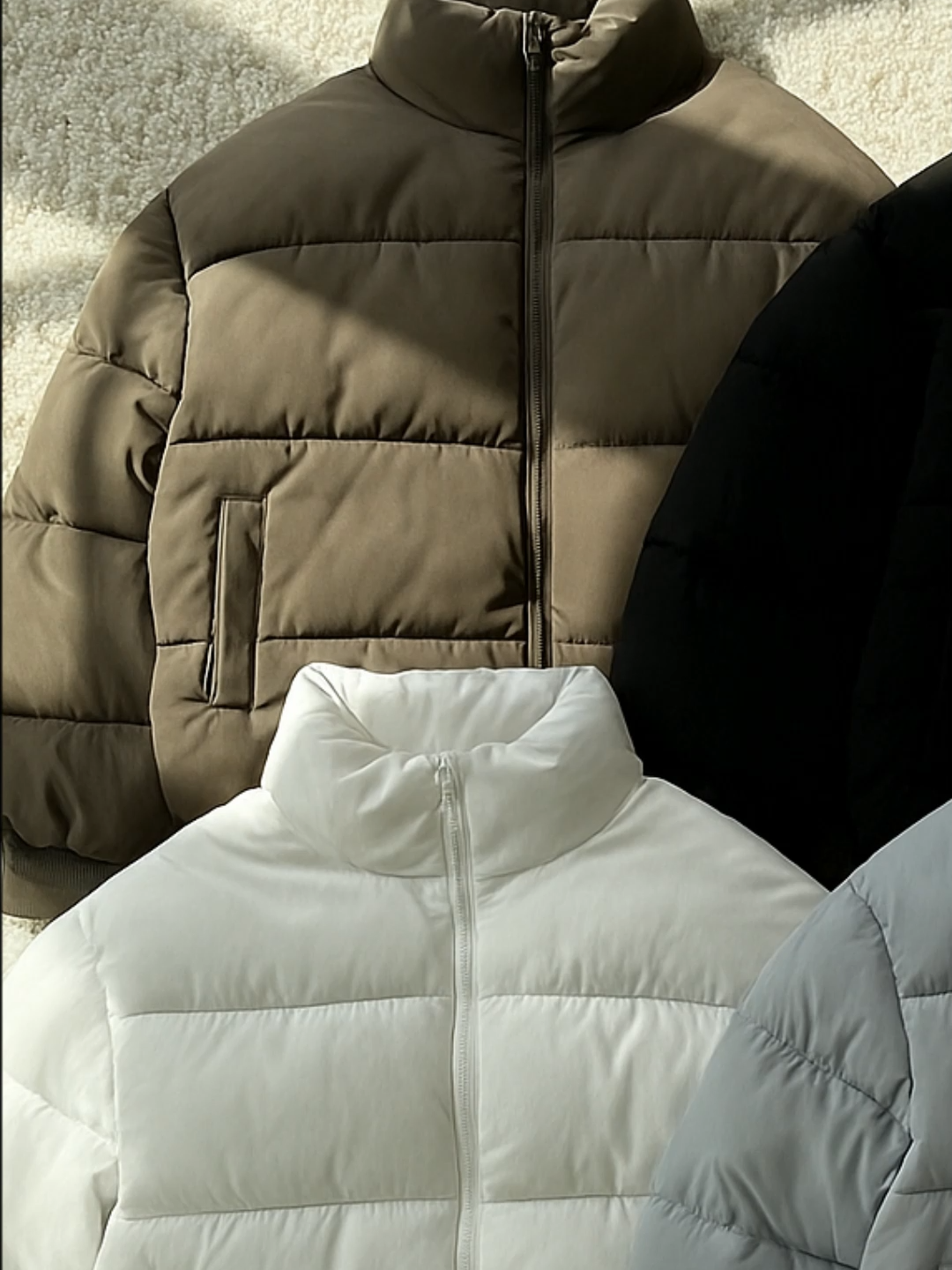 Áo phao boxy dáng lửng tay dài cổ cao bông nhồi JULIDO #thoitrang #xh #fashion #xuhuong #myoutfit