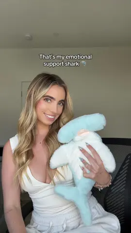 Everyone needs an emotional support shark 🦈🤍