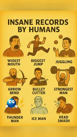 🌎 DISCOVER TYPES OF INSANE RECORDS BY HUMANS 🏋️ | Pt:02 . . #foryou #insanerecords #viewsproblem #fypシ゚ #viralvideo 