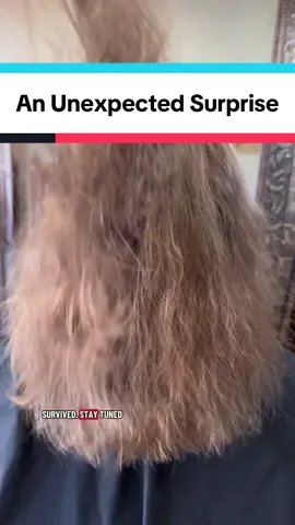 This client’s hair was an unexpected surprise. #surpirsed #newhair #haircuttransformation #ohiohairsalon #curlspecialist 