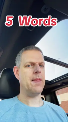 5 words everyone is sales needs to k ow