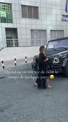 Et après on redescend vite sur terre 😂#dubai #richlife #g63 