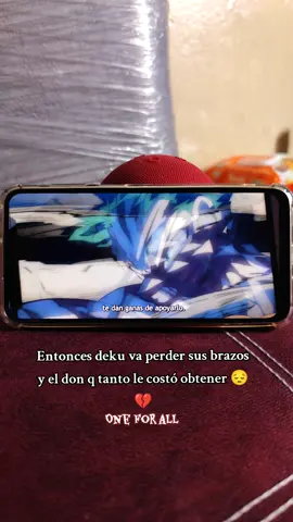 entonces volverá a quedar sin poder😪 #myheroacadamia #deku #oneforallmidoriya #myheroacademiafinalseason #viraltiktok 