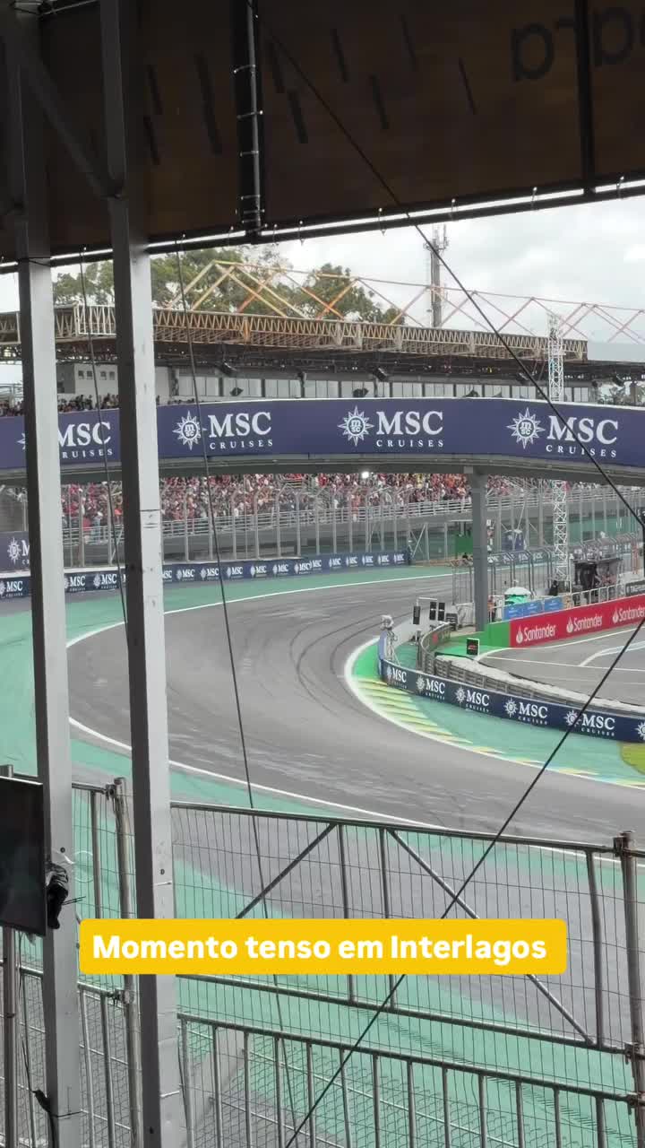 Felizmente o Gabriel tá bem. Tamo junto, Bortoleto! 💛🇧🇷