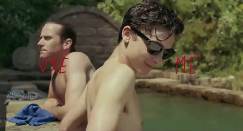 Elio and Oliver version of : 'Why do I choose people that don't choose me?':,) *lose sry it’s not my first language  #callmebyyourname #cmbyn  #cmbynedit #cinema #oliver 