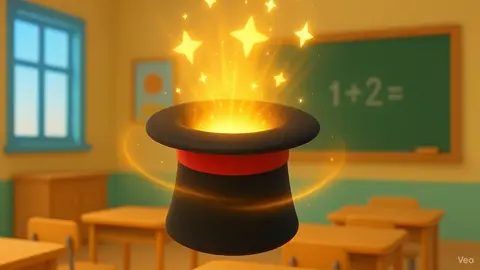 Mũ ảo thuật, biến ra được mọi thứ#còicute#giaovienmamnon #videoai 