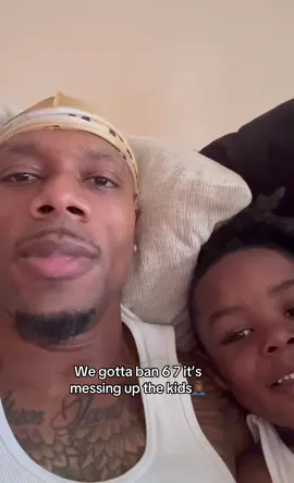 Let’s sign a petition to remove 6 7 from our kids vocabulary!! 🤣🤦🏾‍♂️