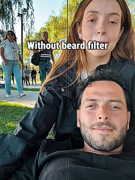 Without beard filter☠️ #without#beard#filter#fyp 