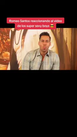 Romeo Santos reacciona al video de Romeo celestial #romeosantos #videoreaccion #supersexiboys #humor #paratii @supersexiboys 