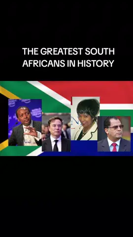 This video ranks the top 10 South Africans in history. From Nelson Mandela and other freedom fighters to scientists whose work impacted the world. #top10africa #southafricatiktok  #greatestsouthafricans  #nelsonmandela #elonmusk 