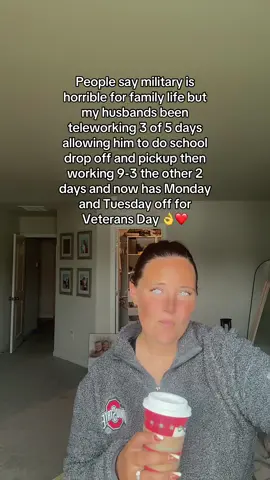 If you can get over the 1 year they are gone ever 4-5 years (normally) then home life isn’t always bad. My husband picked a military MOS that has an amazing life balance and is better than most “civilian” jobs. Just pick your job wisely and military life can actually be so nice! Not to mention his MOS and unit he’s with gets all holidays and family days off 👌✨ #fyp #foryou #milso #militarylife #mos 