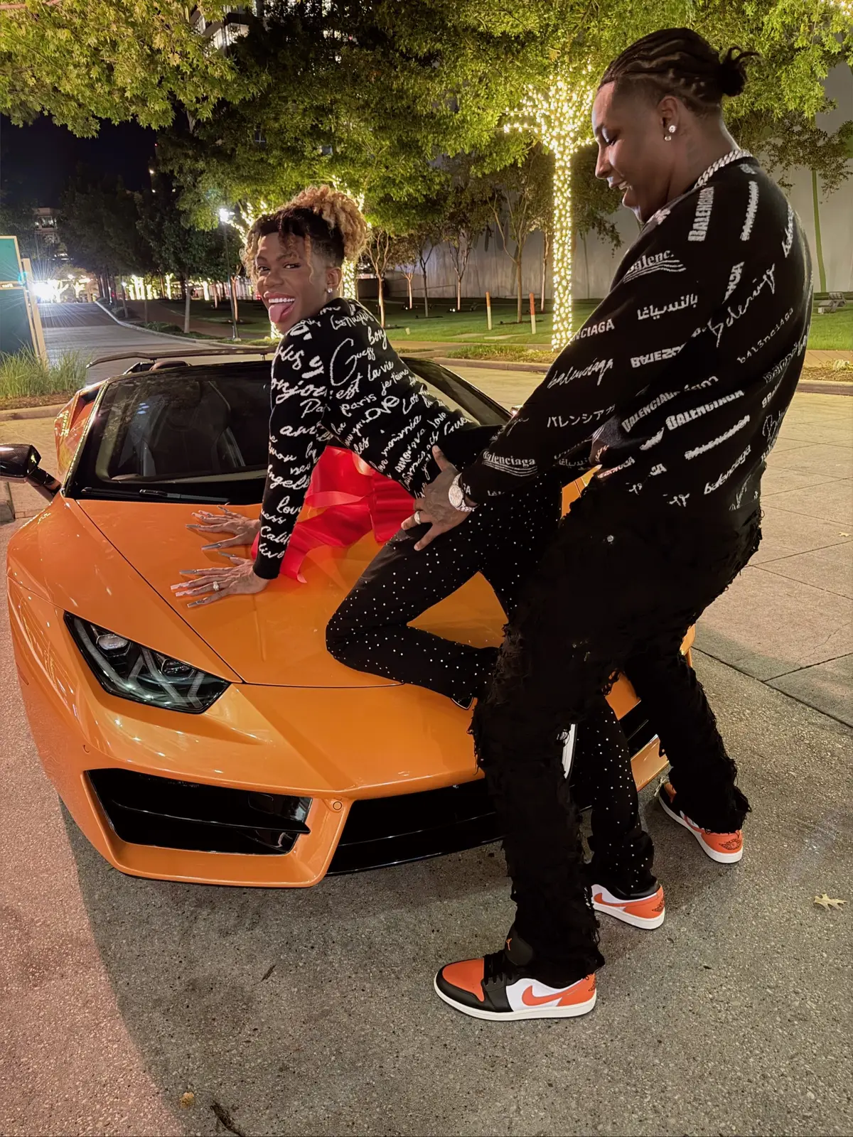 not bad for a boy with a bbl , not bad for a boy that “ cosplay “ 😂 my haters keep elevating us higher & higher & for that reason never stop hating us ❤️ it’s not flexing , it’s a direct response to everyone that’s jealous of the MAN god wanted me to be. 