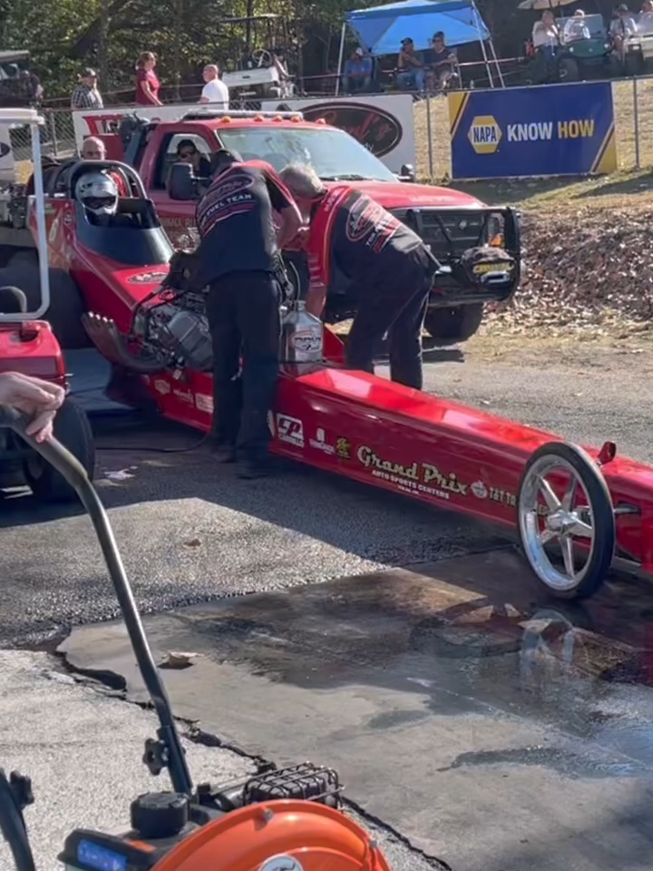 Insane Nitro Dragsters Firing Up and Smoking the Tires! #nitrochaos #nitro #throttle #supercharged #hemi #dragster #horsepower #burnout #oldschool #awesome