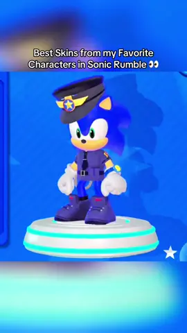 Best Skins from my Favorite  Characters in Sonic Rumble 👀 #ad #sonicrumble #sonic #paidpartnership 