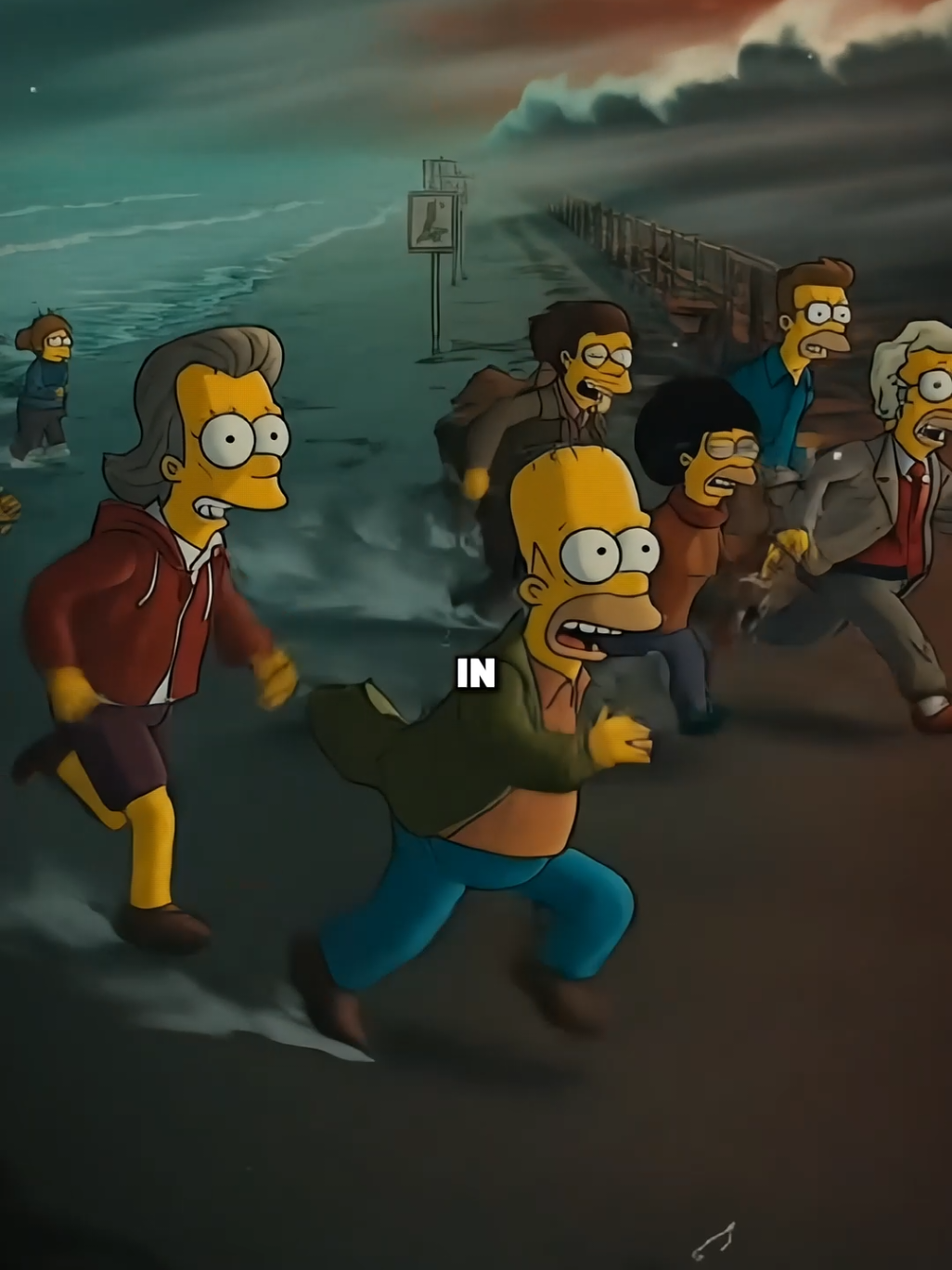 UK Tsunami 2026 — The Simpsons Episode That Warned Us....! #future #simpson #prediction 