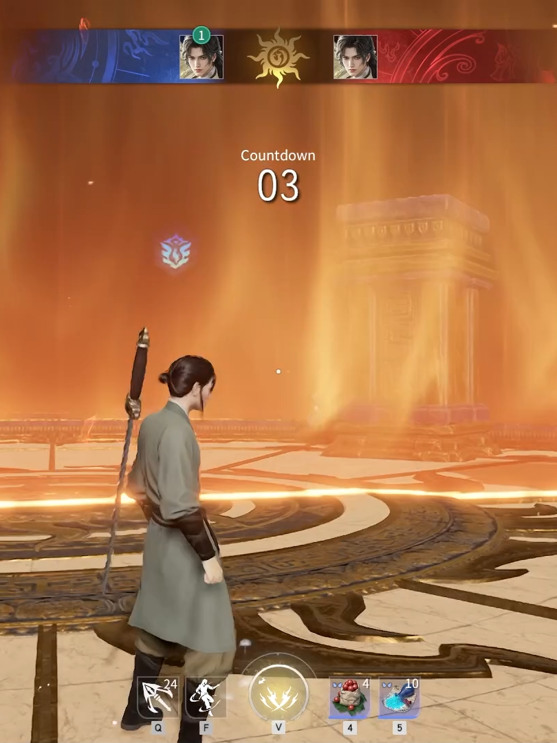 New Hero: Xunhuan Li F2 V2 Solo Gameplay #narakabladepoint #naraka