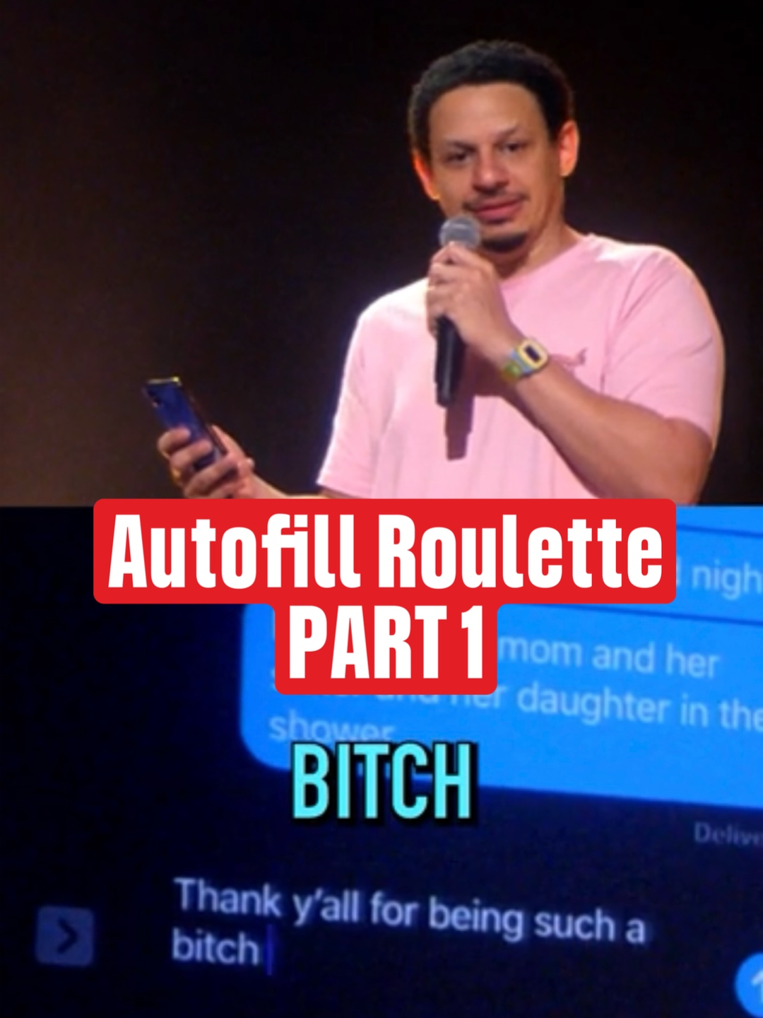 autofill words are sober thoughts #ericandre #standupcomedy #autofill #momtexts #prankvideos