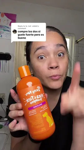 Replying to @la. tuti  vidals este shampu me a funcionado muy bien para las pulgas. #zestypawsfleaandtickshampoo #champuparaperros #tiktokshopblackfriday #superbranddaybfcm #tiktokshopholidayhaul 