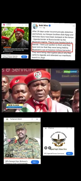 #BobNjagi #NicholasOyoo #AbductionInUganda #SFC #MuhooziKainerugaba 