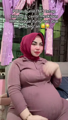 Pokoknya dag dig dug der 😂🤣 Bismillah aja ya Allah #bumil #hplnovember #TM3 #38weekspregnant #bumilhappy 