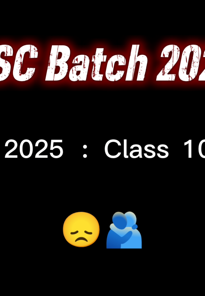 SSC Batch 2026 😞💔 #CapCut #trendtemplate #asif_edit6 #foryoupage #foryou 