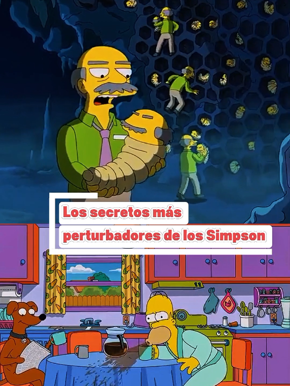 Los secretos más perturbadores de los Simpson #simpsons #lossimpson 