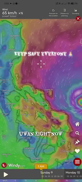 this is gonna be a very strong typhoon that will hit philippines, keep safe everyone 😥🙏🏻. #uwan #supertyphoon #typhoonupdate #weather #fyp 