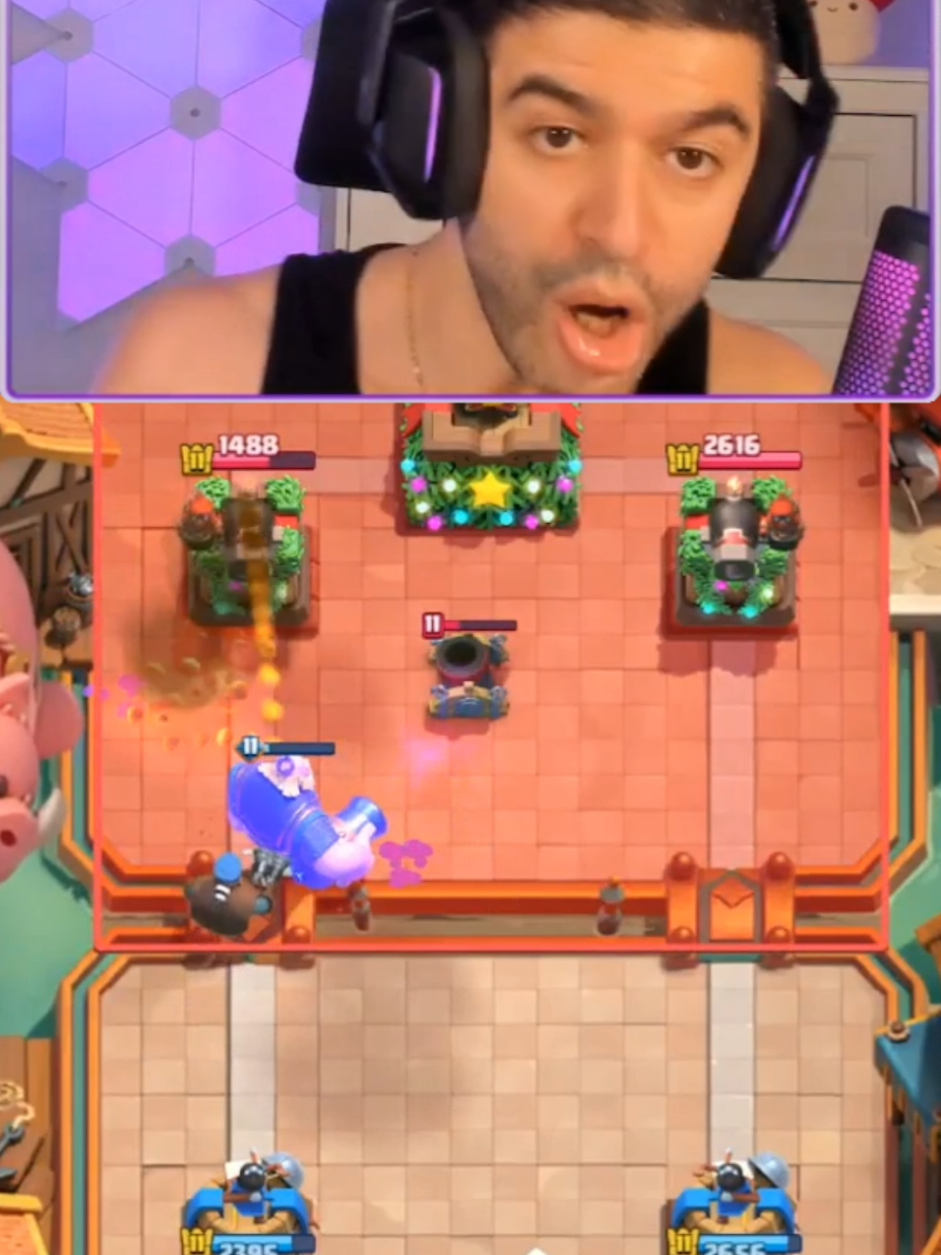 Telegram: Narek_Cr | #narek_cr #clashroyale #нарек #fyp #нарезки #narek  Clash Royale — это динамичная стратегическая игра в реальном времени от Supercell, сочетающая элементы коллекционной карточной игры, Tower Defense и MOBA. Игроки сражаются на арене один на один или в командах 2×2, используя колоду из 8 карт, чтобы уничтожить королевские башни противника и защитить свои.   🔥 Основные особенности:   - Карты и юниты: В игре сотни карт с уникальными войсками, заклинаниями и постройками (например, гигант, огненный шар, кс-боу).   - Режимы: Дуэли, клановые войны, турниры, вызовы и специальные события.   - Прогресс: Улучшение карт, повышение уровня короля и открытие сундуков с наградами.   - Кланы: Объединяйтесь с игроками, обменивайтесь картами и участвуйте в войнах кланов.   - Киберспорт: Официальные турниры с крупными призами (например, CRL).   🎮 Геймплей:  Каждый матч длится 3 минуты (возможна овертайм-сессия). Нужно грамотно тратить эликсир (ресурс, который восстанавливается со временем), контролировать поле боя и адаптироваться к тактике соперника.   📌 Платформы:   Доступно на iOS и Android, есть кросс-платформенная игра.   Clash Royale — это сочетание стратегии, скорости и веселья, где важны и реакция, и продуманные решения! 👑⚡ 