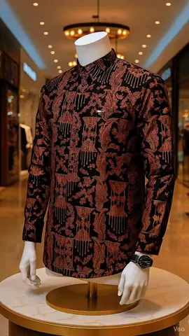 Batik premium dhawani black#kemejabatik #batikpria #promoguncang1111 